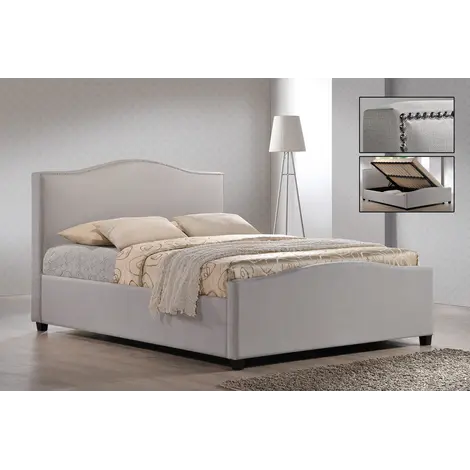 Brunswick Storage Bed: King Size Sand, Colour: Sand, Size: 5ft/King , Width: 160, 4 for sale Buy Brunswick Storage Bed: King Size Sand, Colour: Sand, Size: 5ft/King , Width: 160, 4 from Furnituretta