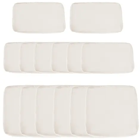 Buy Outsunny Garden Rattan Sofa Seat Cushion Covers Replacement from Furnituretta