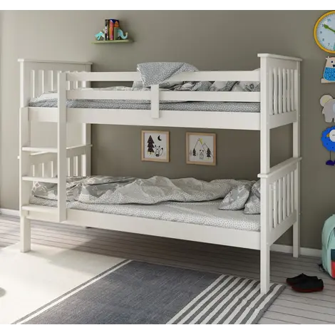 Carra White Bunk Bed Single, Colour: White, Size: Single (3ft), Width: 109.1 for sale Buy Carra White Bunk Bed Single, Colour: White, Size: Single (3ft), Width: 109.1 from Furnituretta