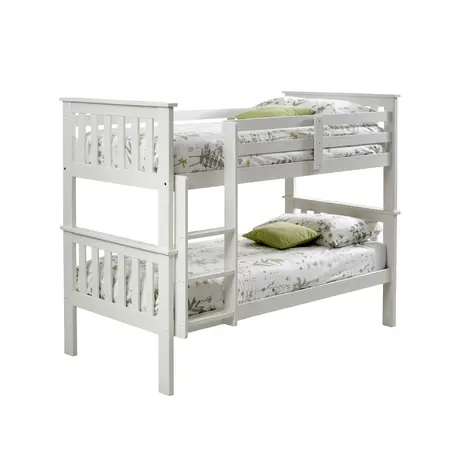 Carra White Bunk Bed Single, Colour: White, Size: Single (3ft), Width: 109.1, 6 for sale Buy Carra White Bunk Bed Single, Colour: White, Size: Single (3ft), Width: 109.1, 6 from Furnituretta