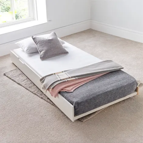 Tyler White Trundle Only, Colour: White, Size: Single (3ft), Width: 93 for sale Buy Tyler White Trundle Only, Colour: White, Size: Single (3ft), Width: 93 from Furnituretta