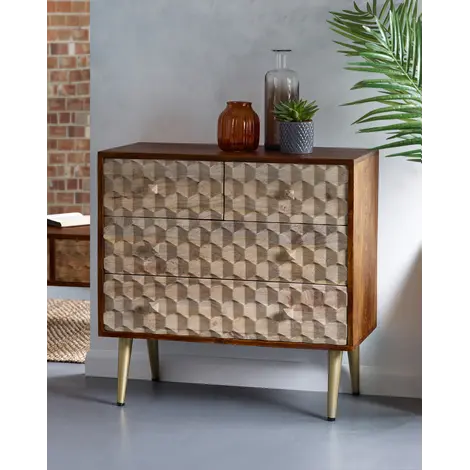 Buy Edison 4-Drawer Chest of Drawers from Furnituretta