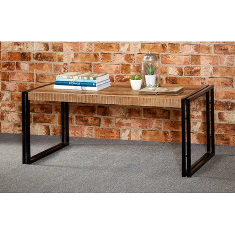 Buy Cosmo Industrial Large Coffee Table from Furnituretta