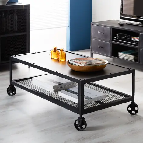 Buy Metalica Iron Coffee Table from Furnituretta