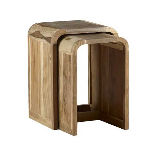 Buy Aspen Nest Of 2 Tables Wooden from Furnituretta