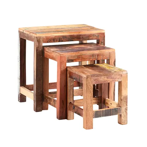 Buy Coastal Nest Of 3 Tables from Furnituretta