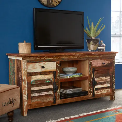 Buy Coastal Large TV Media Credenza from Furnituretta