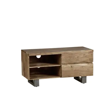 Buy Baltic Live Edge 2 Door Small TV Cabinet from Furnituretta