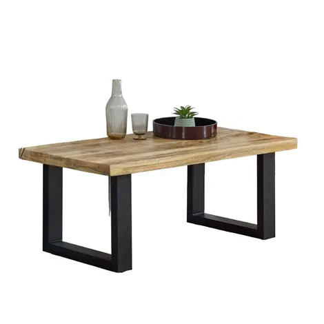 Buy Surrey Solid Wood & Metal Coffee Table from Furnituretta