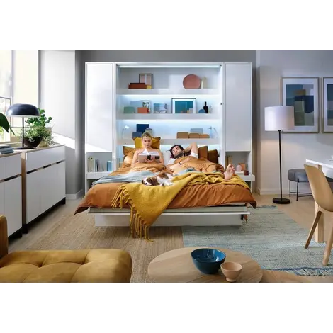 BC-01 Vertical Wall Bed Concept Grey Matt 140cm, Colour: Grey Matt, Size: 140 x 200cm, 12 for sale Buy BC-01 Vertical Wall Bed Concept Grey Matt 140cm, Colour: Grey Matt, Size: 140 x 200cm, 12 from Furnituretta