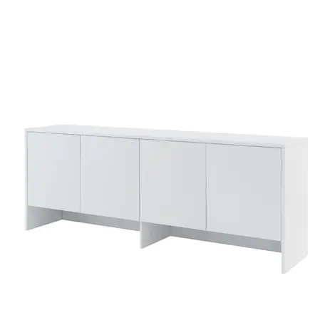 Buy BC-10 Over Bed Unit for Horizontal Wall Bed Concept White Matt 120cm, Colour: White Matt, Width: 211 from Furnituretta