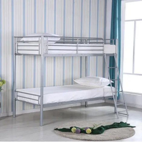 Himley Bunk Bed: Maximize Space & Create a Fun Sleep Zone, Colour: Silver for sale Buy Himley Bunk Bed: Maximize Space & Create a Fun Sleep Zone, Colour: Silver from Furnituretta