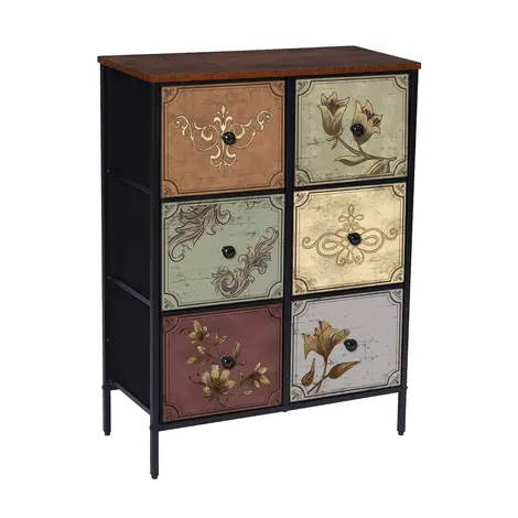 Buy Seville Cabinet 6 Drawer Grey: A Versatile and Stylish Storage Option from Furnituretta