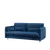 Buy BC-19 Upholstered Sofa For BC-12 Vertical Wall Bed Concept 160cm, Colour: Navy, Murphy Bed Colour: Oak Artisan from Furnituretta