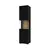Buy Ava 05 Tall Display Cabinet Black Matt, Colour: Black Matt, Item Width: 36 from Furnituretta