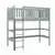 Laura Loft Bed, Colour: Grey, Mattresses: Foam/Bonnell Mattress for sale Buy Laura Loft Bed, Colour: Grey, Mattresses: Foam/Bonnell Mattress from Furnituretta
