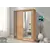 Effect 2 Sliding Door Wardrobe 175cm, Colour: Oak Lancelot, Width: 175 for sale Buy Effect 2 Sliding Door Wardrobe 175cm, Colour: Oak Lancelot, Width: 175 from Furnituretta