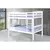 Ashbrook Solid Wood Bunk Bed White, Colour: White for sale Buy Ashbrook Solid Wood Bunk Bed White, Colour: White from Furnituretta