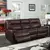 Buy Modern Recliner Sofa: Bailey Grey LeatherGel & PU, Colour: Grey, 2 from Furnituretta