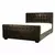 Dakar Button PU Double Bed Brown, Colour: Brown, Size: Double for sale Buy Dakar Button PU Double Bed Brown, Colour: Brown, Size: Double from Furnituretta