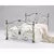 Buy Diane Antique Brass King Size Bed, Size: King Size from Furnituretta