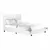 Fusion PU 4 Foot Bed White, Colour: White, Size: 4 Foot for sale Buy Fusion PU 4 Foot Bed White, Colour: White, Size: 4 Foot from Furnituretta