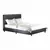 Fusion PU King Size Bed Black, Colour: Black, Size: King Size for sale Buy Fusion PU King Size Bed Black, Colour: Black, Size: King Size from Furnituretta