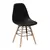 Lilly Plastic (PP) Chairs with Solid Beech Legs Black, Colour: Black for sale Buy Lilly Plastic (PP) Chairs with Solid Beech Legs Black, Colour: Black from Furnituretta