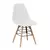 Lilly Plastic (PP) Chairs with Solid Beech Legs White, Colour: White for sale Buy Lilly Plastic (PP) Chairs with Solid Beech Legs White, Colour: White from Furnituretta