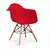 Ludstone Plastic (PP) Chairs with Solid Beech Legs Red, Colour: Red for sale Buy Ludstone Plastic (PP) Chairs with Solid Beech Legs Red, Colour: Red from Furnituretta