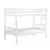 Buy Milano Pine Bunk Bed White Wash, Colour: White from Furnituretta