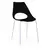 Orchard Plastic (PP) Chairs Black with Metal Legs Chrome, Colour: Black for sale Buy Orchard Plastic (PP) Chairs Black with Metal Legs Chrome, Colour: Black from Furnituretta