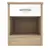 Buy Bardalona Bedside Table – White Gloss | Stylish & Compact Bedroom Storage, Colour: White from Furnituretta
