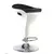 Buy Welford Bar Stool White Base & Black PU Seat (2s), Colour: Black/White from Furnituretta