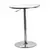 Buy Zen Bar Table Natural Top with Chrome Base, Colour: Natural, 2 from Furnituretta