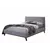 Buy Modern King Size Bed: Albany Dark Grey, Colour: Dark Grey, Size: 5ft/King , Item Width: 168, 2 from Furnituretta