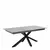 Buy Heaven Extendable Dining Table with Ceramic Black Top – Seats 6 / 8, Colour: Ceramic Black, Item Width: 240, 2 from Furnituretta
