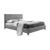 Buy Brooklyn Light Grey King Size Bed, Colour: Light Grey, Size: 5ft/King , Item Width: 159 from Furnituretta