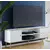 Buy Kelso TV Unit Cabinet 2 Doors with Open Shelf Black and Gold, Colour: Black, 2 from Furnituretta