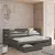 Buy Wooden Double Bed Senso with Trundle and Storage White Matt, Colour: White Matt, Mattresses: Without Mattresses, 2 from Furnituretta