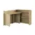 Buy Work Concept Convertible Hidden Desk with Storage White Matt, Colour: White Matt, Side: Left, Item Width: 115, 3 from Furnituretta