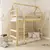 Buy Wooden Gloria Loft Bed, Colour: Pine, Mattresses: Foam Mattress from Furnituretta