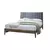 Buy Cheslyn Dark Grey King Size Bed - Stylish & Comfortable, Colour: Dark Grey, Size: 5ft/King , Item Width: 164 from Furnituretta