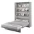 BC-01 Vertical Wall Bed Concept Grey Matt 140cm, Colour: Grey Matt, Size: 140 x 200cm for sale Buy BC-01 Vertical Wall Bed Concept Grey Matt 140cm, Colour: Grey Matt, Size: 140 x 200cm from Furnituretta
