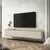 Buy Oro Floating TV Cabinet – Beige 175cm | Sleek Wall-Mounted Media Storage, Colour: Beige, Item Width: 175 from Furnituretta