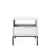 Buy Nova Bedside Cabinet Table Grey Matt 54cm, Colour: Grey Matt, Item Width: 54, 3 from Furnituretta