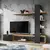 Buy Eco Entertainment TV Unit Black, Colour: Black, Item Width: 190 from Furnituretta