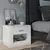 Buy Idea ID-07 Bedside Cabinet White Matt, Colour: White Matt, Item Width: 50 from Furnituretta