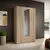 Buy Karl Hinged Door Wardrobe – Oak Sonoma Finish, 120 cm Wide, Colour: Oak Sonoma, Item Width: 120 from Furnituretta