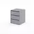 Buy Idea ID-13 Universal Storage Cabinet for Wardrobe White Matt, Colour: White Matt, Item Width: 50, 3 from Furnituretta